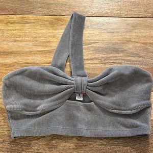 Urban Outfitters asymmetrical crop bra top